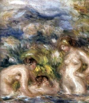 Pierre Auguste Renoir - The Bathers (detail)