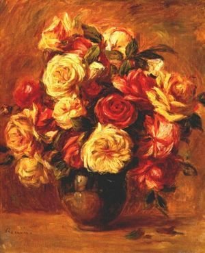Pierre Auguste Renoir - Bouquet of Roses 2
