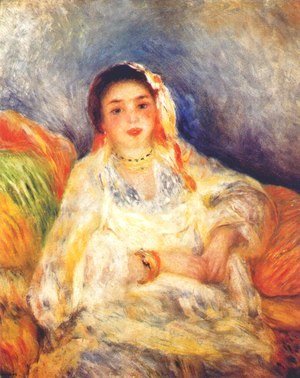 Pierre Auguste Renoir - Algerian woman seated