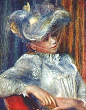 Woman in a hat