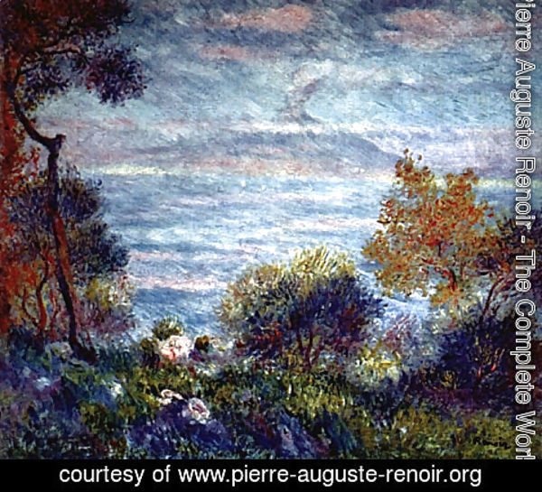 Pierre Auguste Renoir - The head of Monte Sorrento