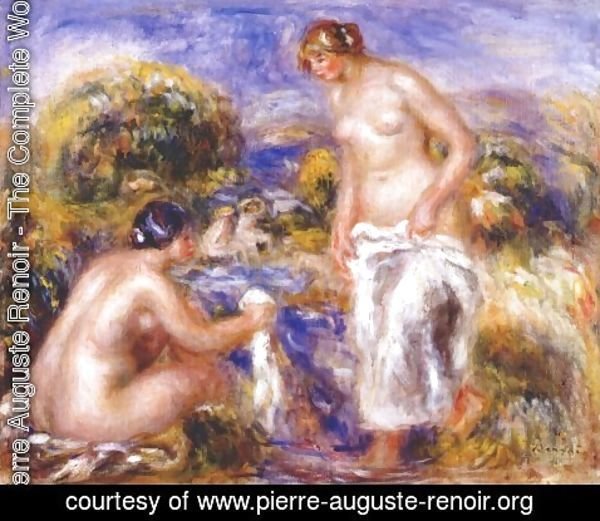 Pierre Auguste Renoir - Women bathing