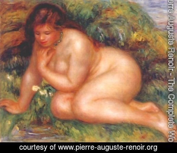 Pierre Auguste Renoir - Bather Admiring Herself in the Water