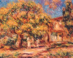 Pierre Auguste Renoir - Lime Tree and Farmhouse