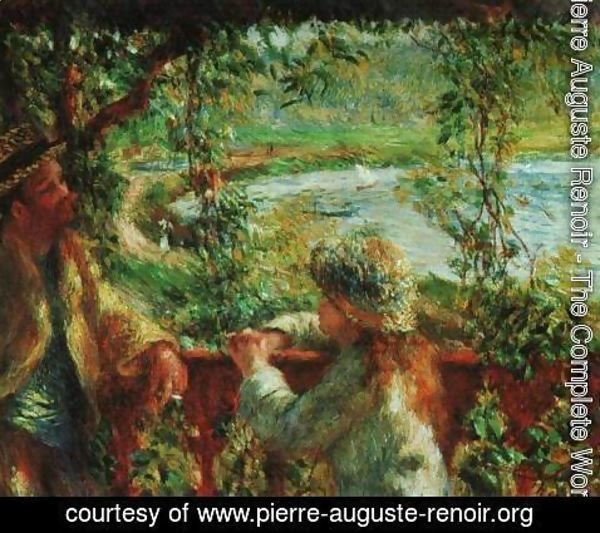 Pierre Auguste Renoir - Near lake