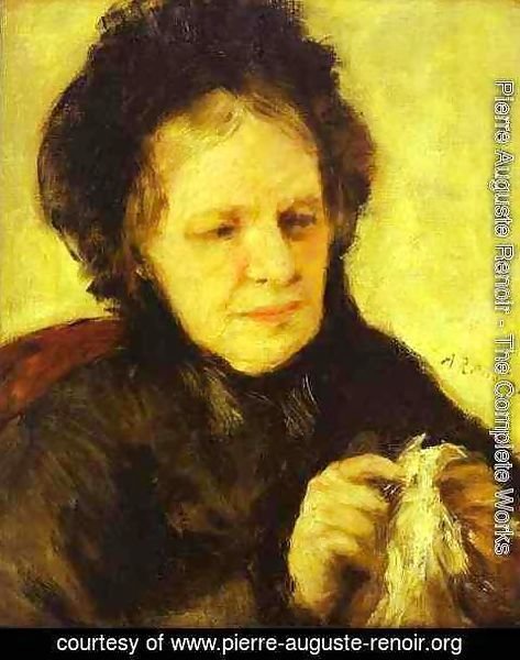 Pierre Auguste Renoir - Portrait of Mme. Theodore Charpentier