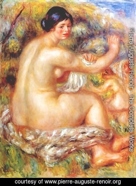 Pierre Auguste Renoir - After the bath 2