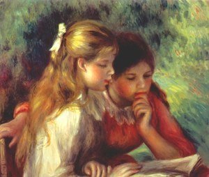 Pierre Auguste Renoir - The reading 2