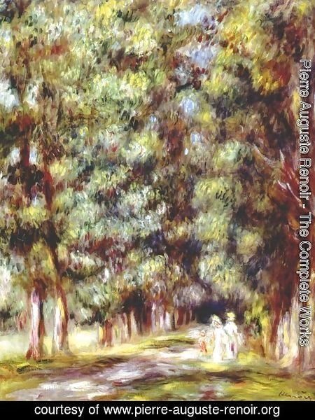 Pierre Auguste Renoir - Path through the undergrowth
