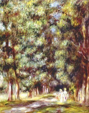 Pierre Auguste Renoir - Path through the undergrowth