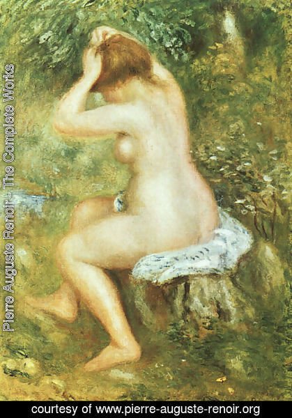 Pierre Auguste Renoir - Bather is Styling