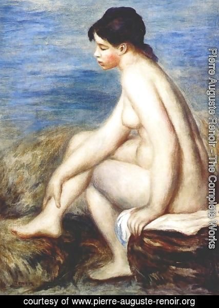 Pierre Auguste Renoir - Bather 3
