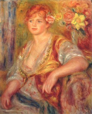Pierre Auguste Renoir - Dedee in spanish dress