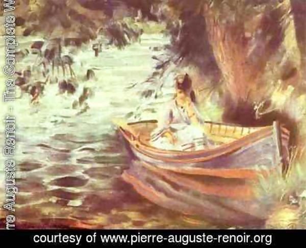 Pierre Auguste Renoir - Woman in a Boat