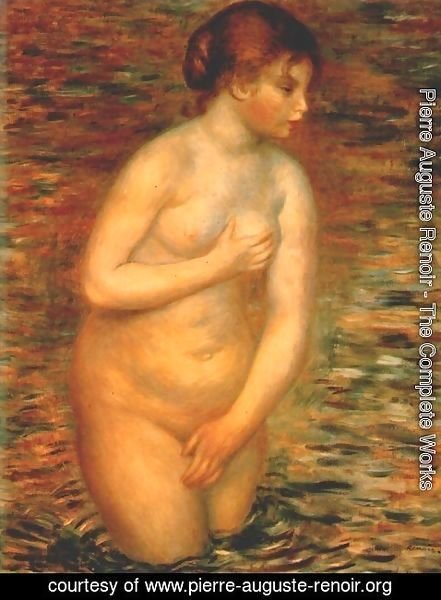 Pierre Auguste Renoir - Nude in the water