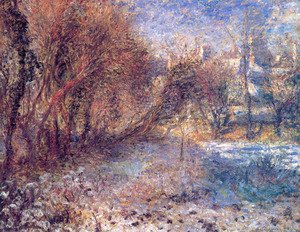 Pierre Auguste Renoir - Landscape with Snow