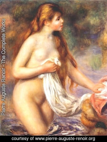 Pierre Auguste Renoir - Bather 5