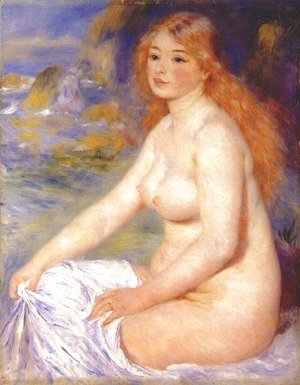 Pierre Auguste Renoir - Blonde bather