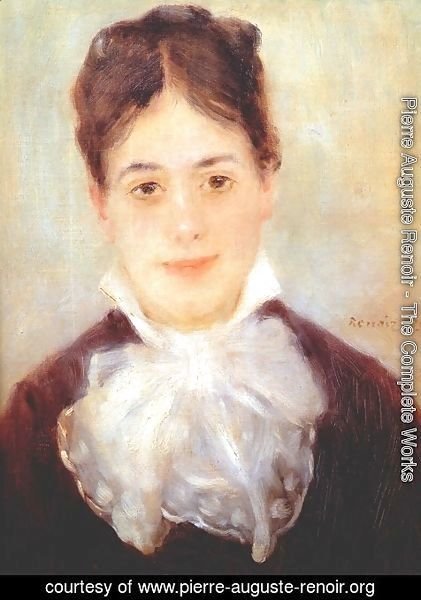 Pierre Auguste Renoir - A Young Woman