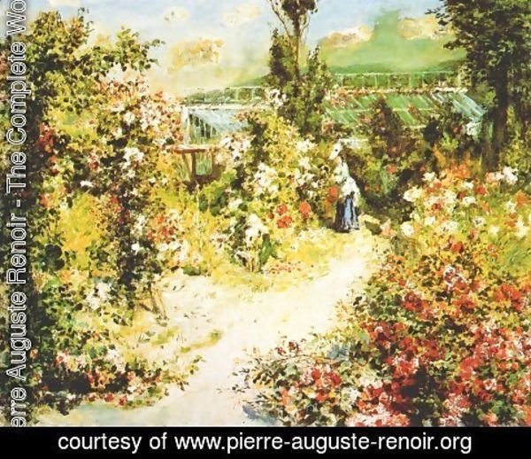 Pierre Auguste Renoir - The greenhouse