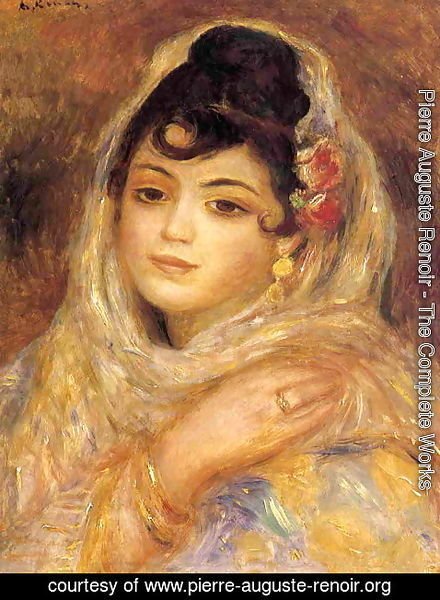 Pierre Auguste Renoir - Algerian Woman