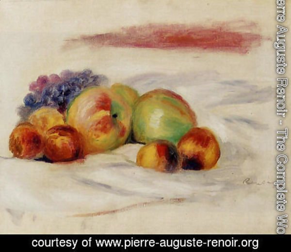 Pierre Auguste Renoir - Apples And Grapes