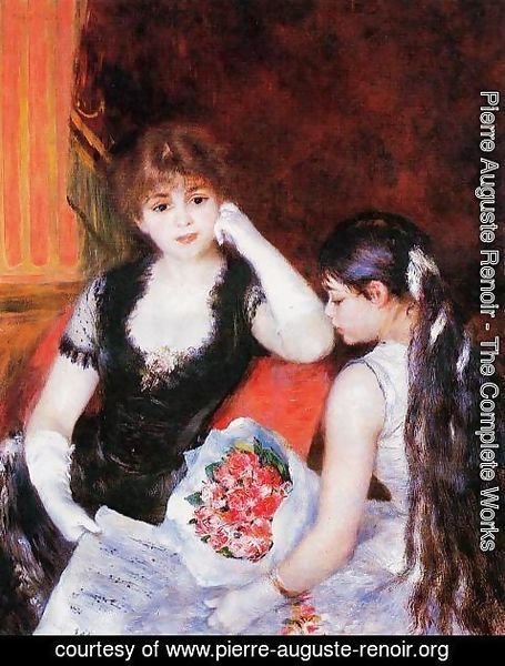 Pierre Auguste Renoir - At The Concert Aka Box At The Opera
