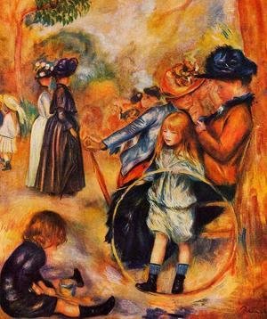 Pierre Auguste Renoir - At The Luxembourg Gardens