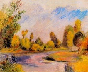 Pierre Auguste Renoir - Banks Of A River