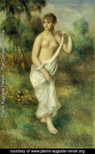 Pierre Auguste Renoir - Bather5