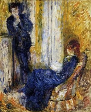 Pierre Auguste Renoir - By The Fireside