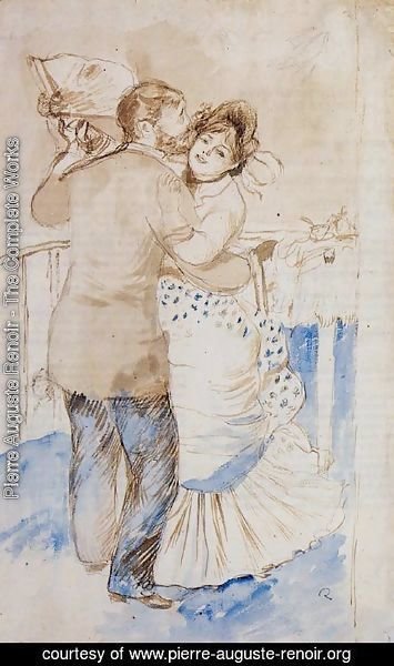 Pierre Auguste Renoir - Country Dance (study)