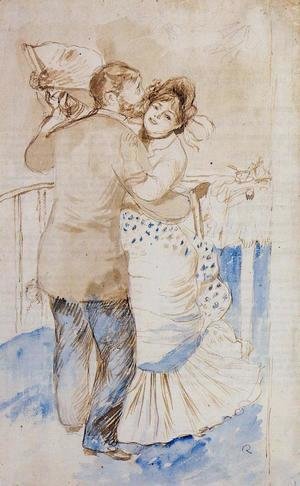 Pierre Auguste Renoir - Country Dance (study)