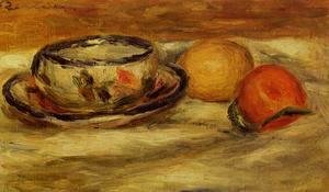 Pierre Auguste Renoir - Cup  Lemon And Tomato