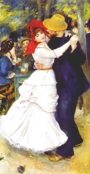 Pierre Auguste Renoir - Dance At Bougival
