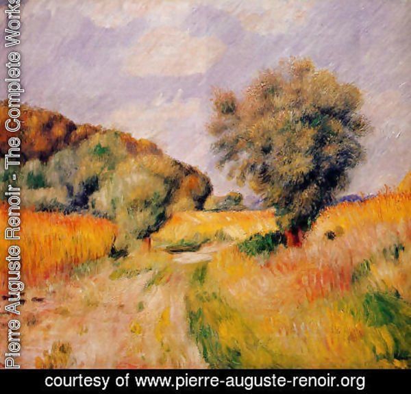 Pierre Auguste Renoir - Fields Of Wheat