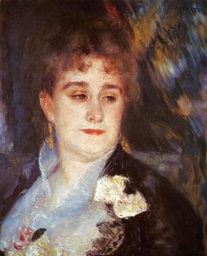 Pierre Auguste Renoir - First Portrait Of Madame Georges Charpeitier