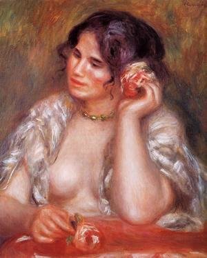 Pierre Auguste Renoir - Gabrielle With A Rose