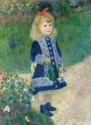 Pierre Auguste Renoir - Girl With A Watering Can