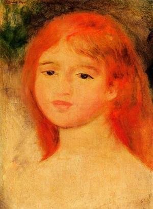 Pierre Auguste Renoir - Girl With Auburn Hair