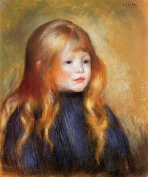 Pierre Auguste Renoir - Head Of A Child Aka Edmond Renoir