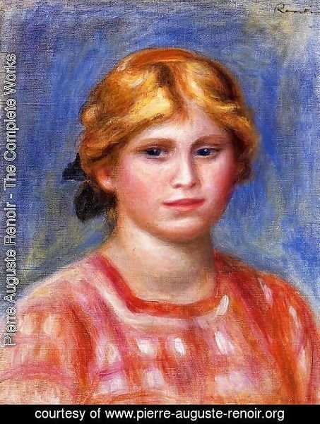 Pierre Auguste Renoir - Head Of A Young Girl3