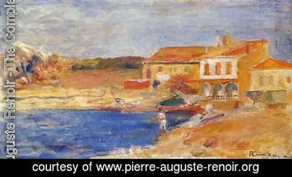 Pierre Auguste Renoir - Houses By The Sea