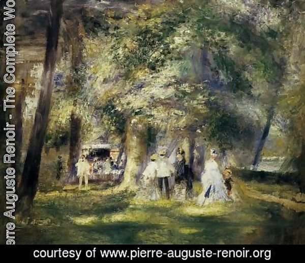 Pierre Auguste Renoir - In St Cloud Park
