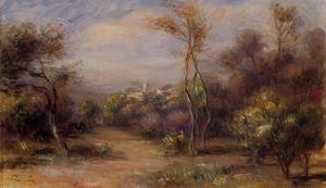Pierre Auguste Renoir - Landscape Near Cagnes