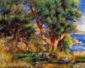 Pierre Auguste Renoir - Landscape Near Manton