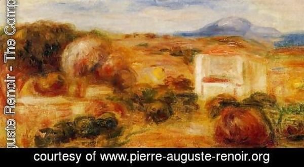 Pierre Auguste Renoir - Landscape With White House