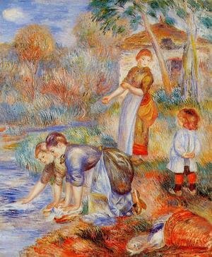 Pierre Auguste Renoir - Laundresses