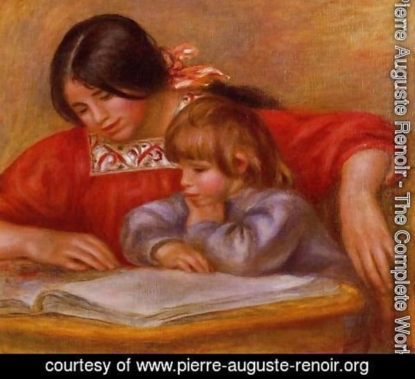 Pierre Auguste Renoir - Leontine And Coco