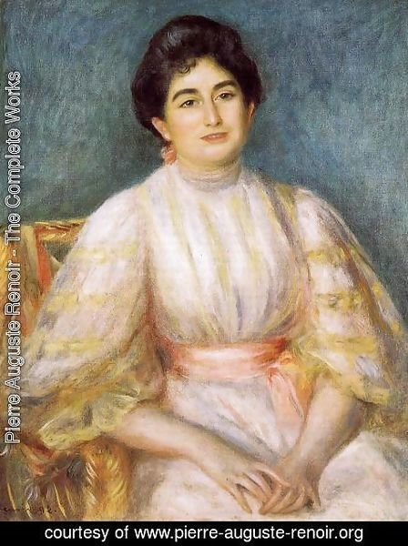 Pierre Auguste Renoir - Madame Paul Gallimard Nee  Lucie Duche